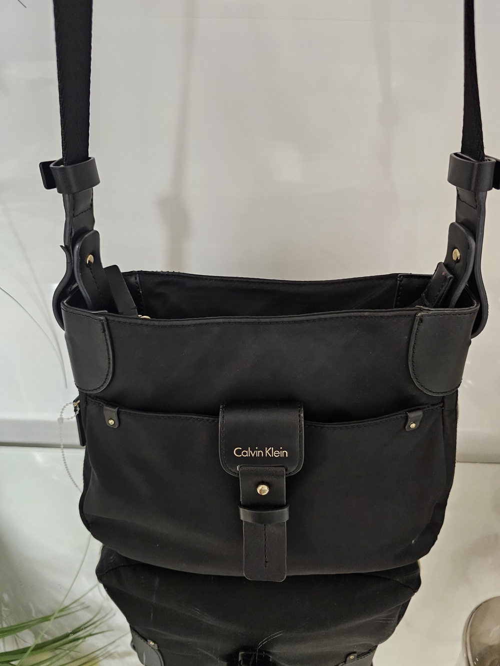 Calvin Klein Black Crossbody Shoulder Bag